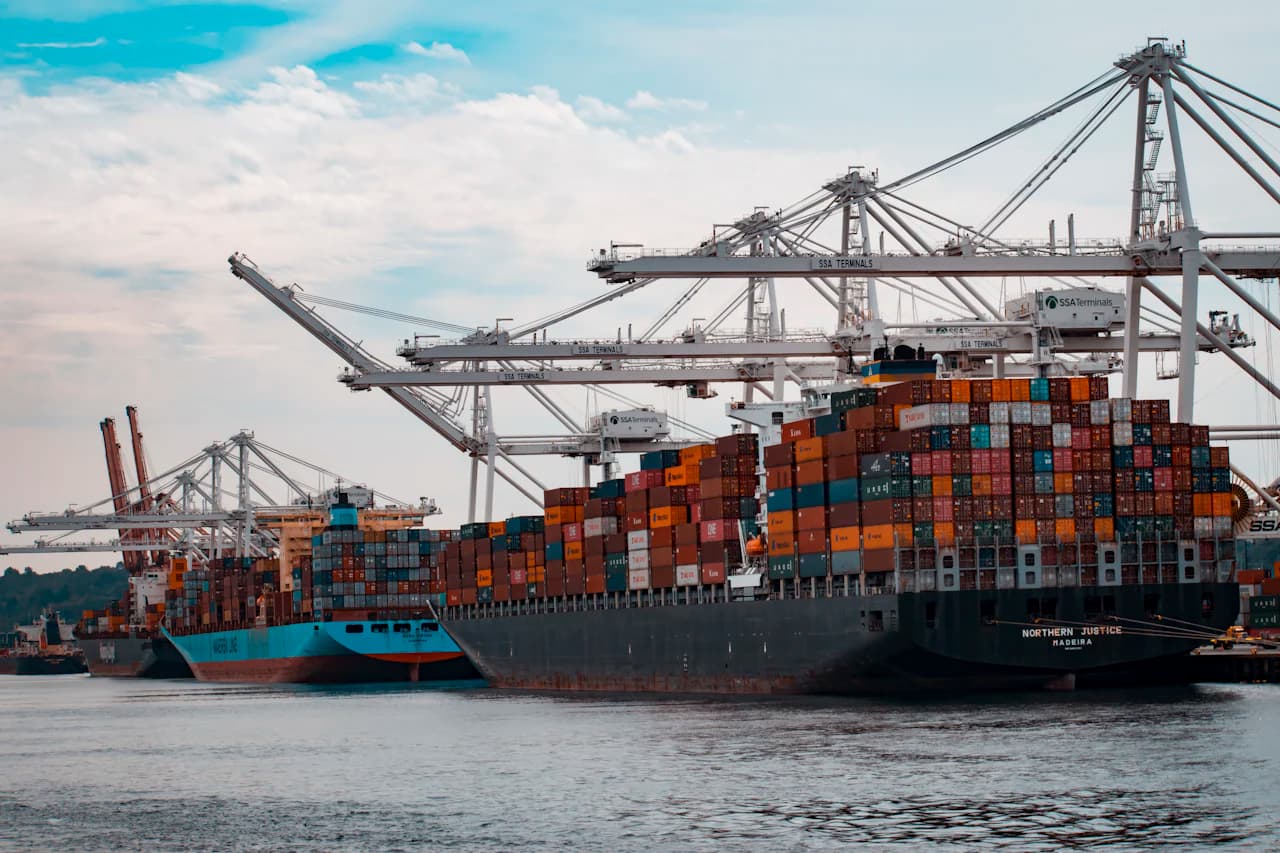 Global Shipping Container Port
